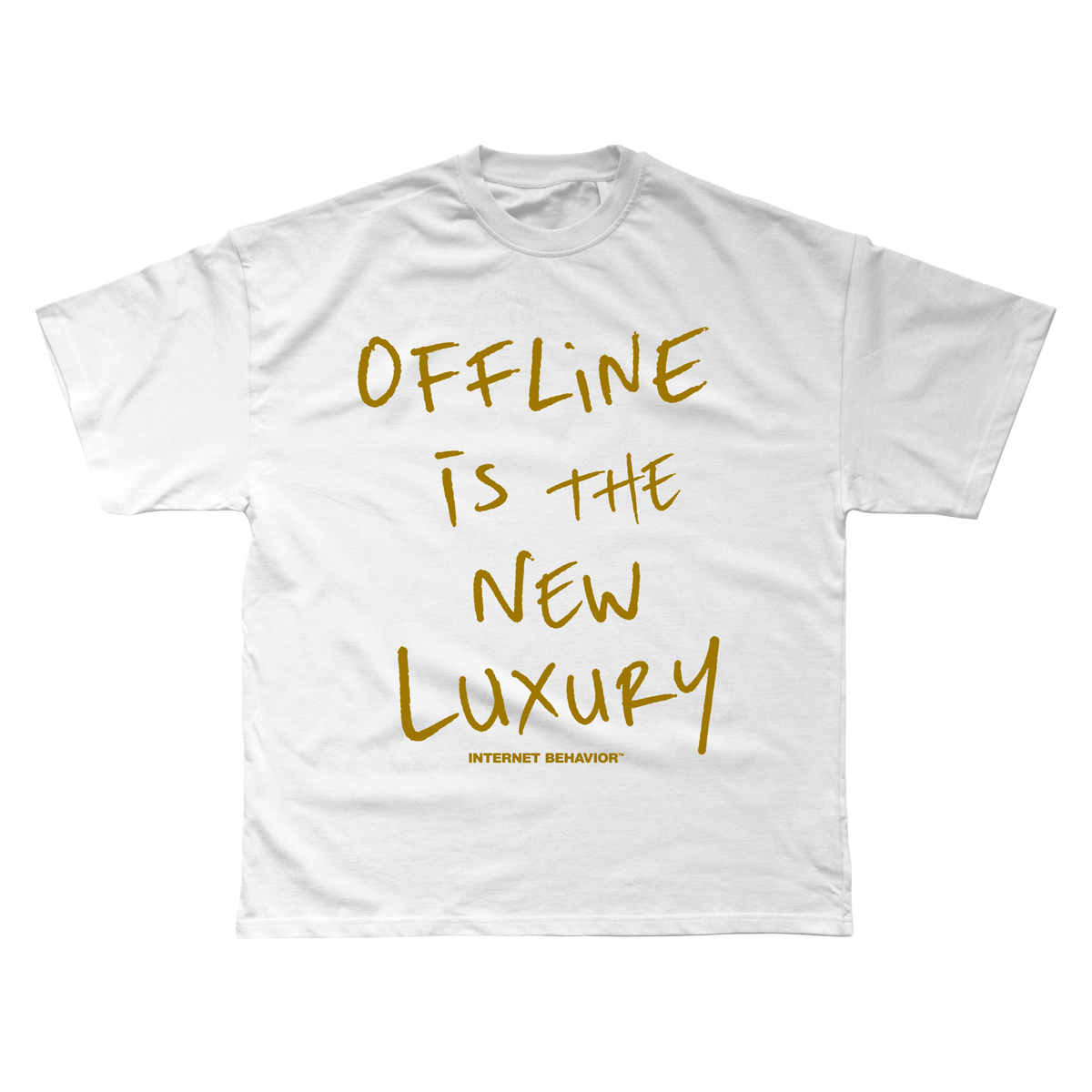 OFFLINE IS THE NEW LUXURY T-SHIRT