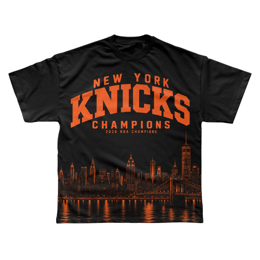 NEW YORK BASKETBALL SKYLINE T-SHIRT
