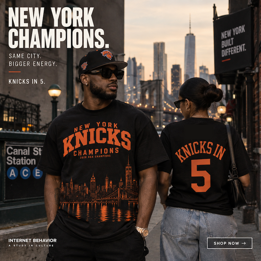 NEW YORK BASKETBALL SKYLINE T-SHIRT