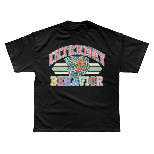 INTERNET BEHAVIOR BASKETBALL T-SHIRT