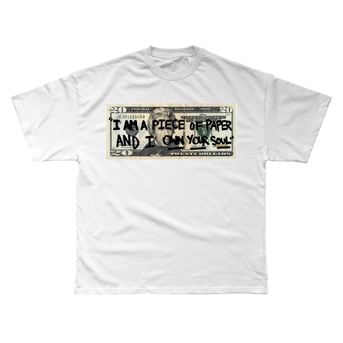 I’M A PIECE OF PAPER T-SHIRT