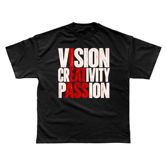 VISION CREATIVITY PASSION T-SHIRT