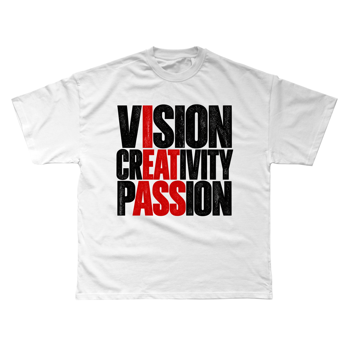 VISION CREATIVITY PASSION T-SHIRT
