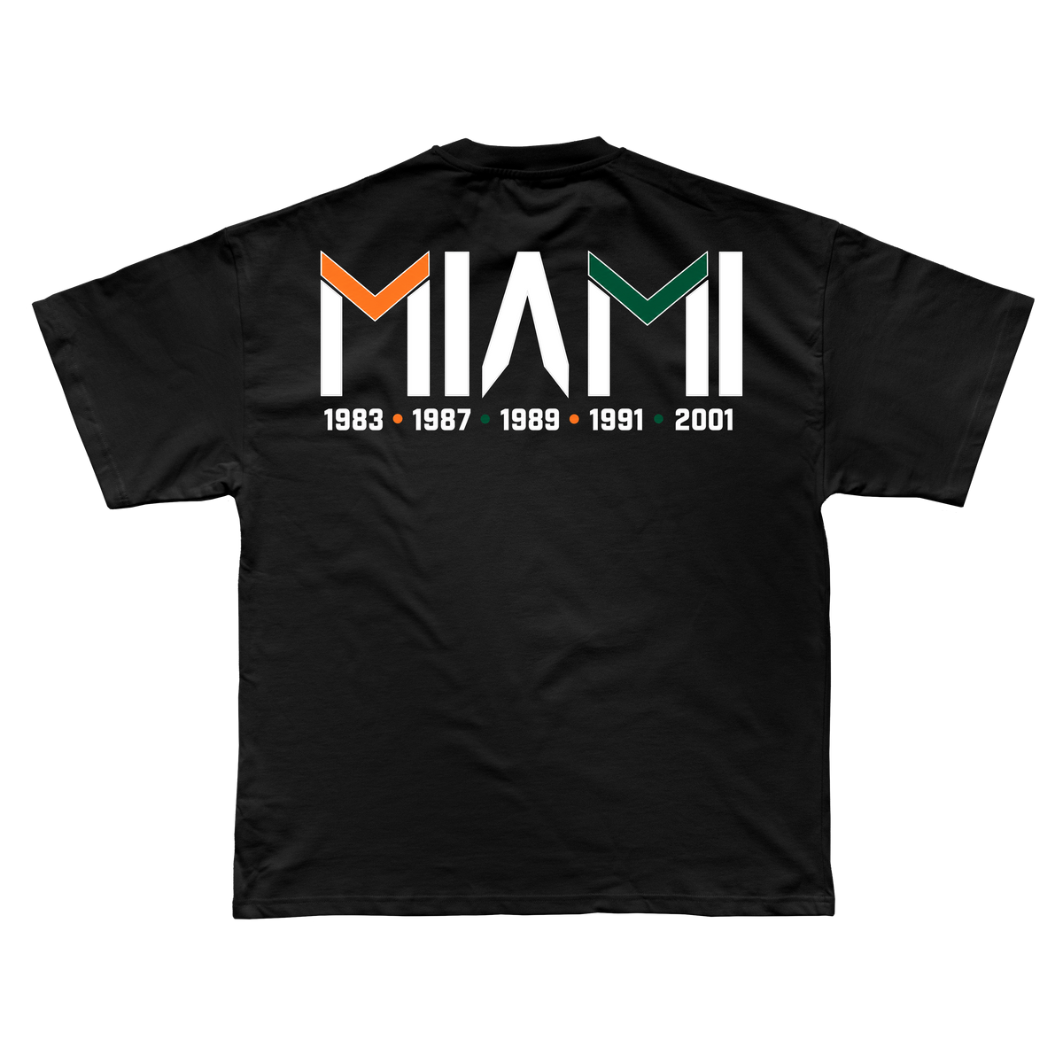 MIAMI FIVE-TIME CHAMPIONS TEE