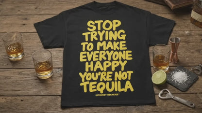 STOP TRYING TO MAKE EVERYONE HAPPY T-SHIRT